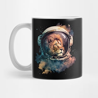 space lion Mug